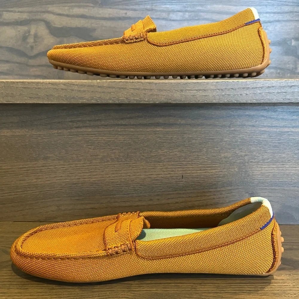 Rothy's The Driver in Mustard Size 10